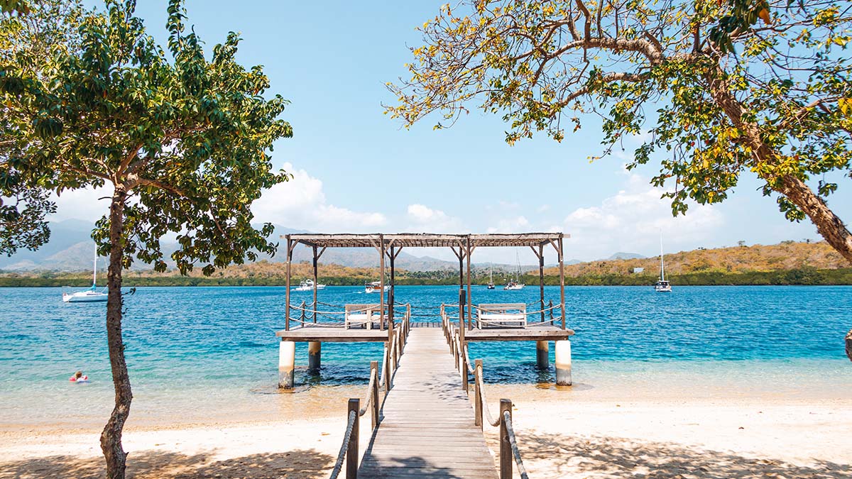 menjangan strand in noord-bali