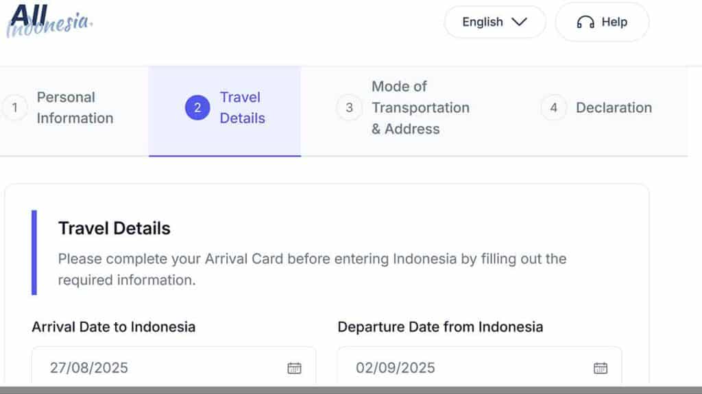 passagiers details