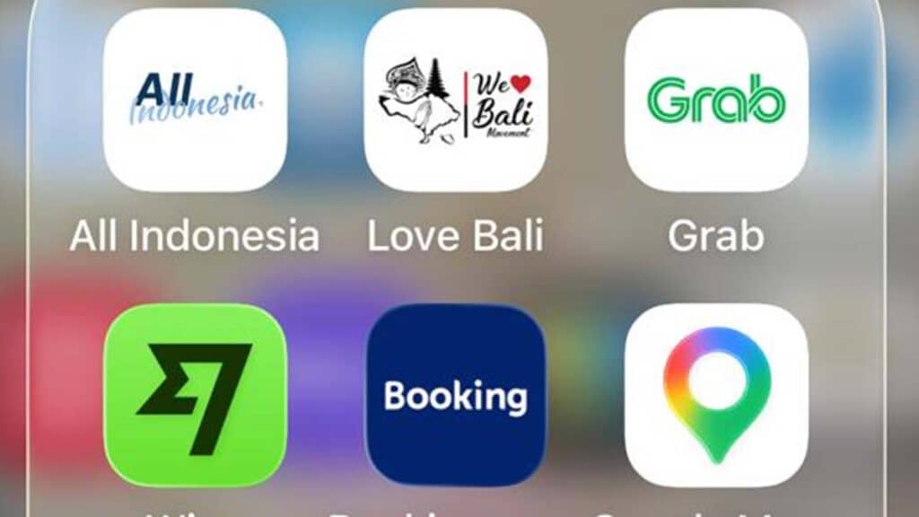 handige apps voor bali