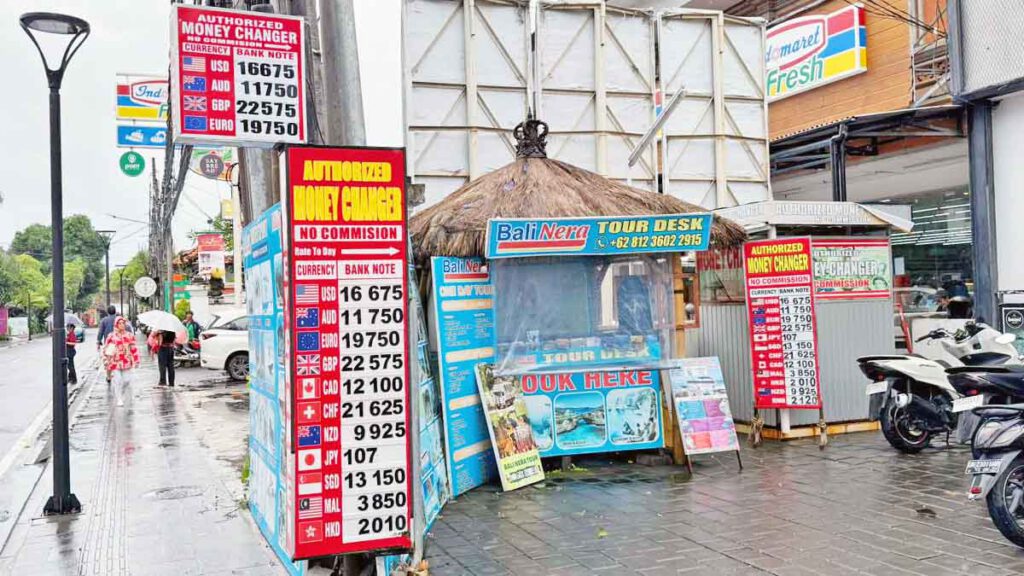 money exxhange bali