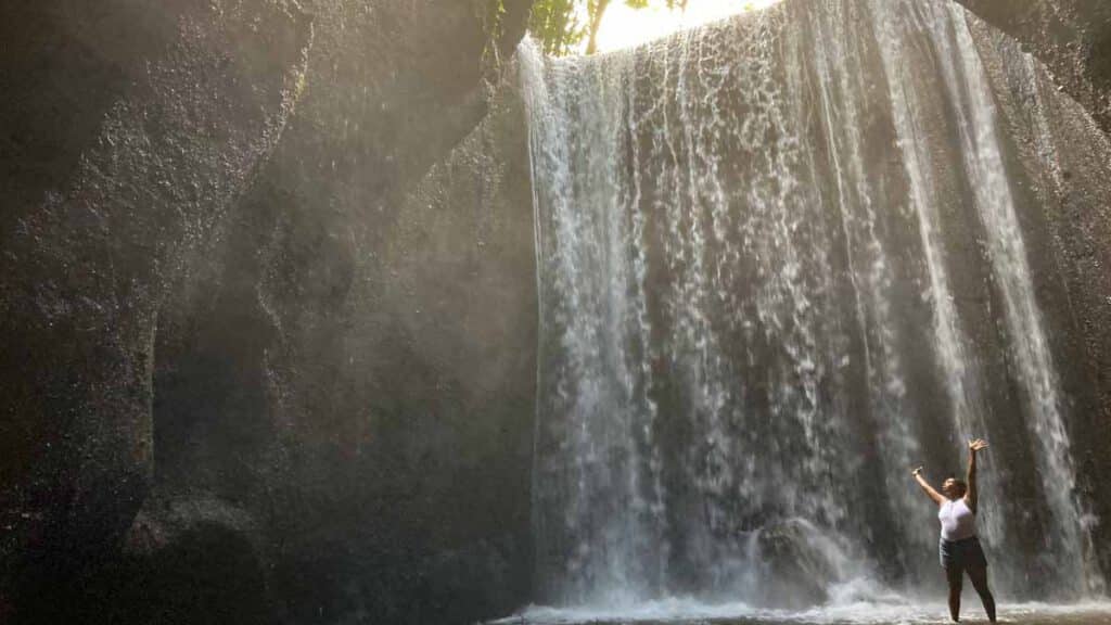 bovenkant tukad cepung waterval