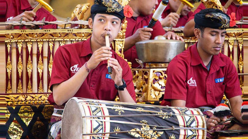 gamelan op bali
