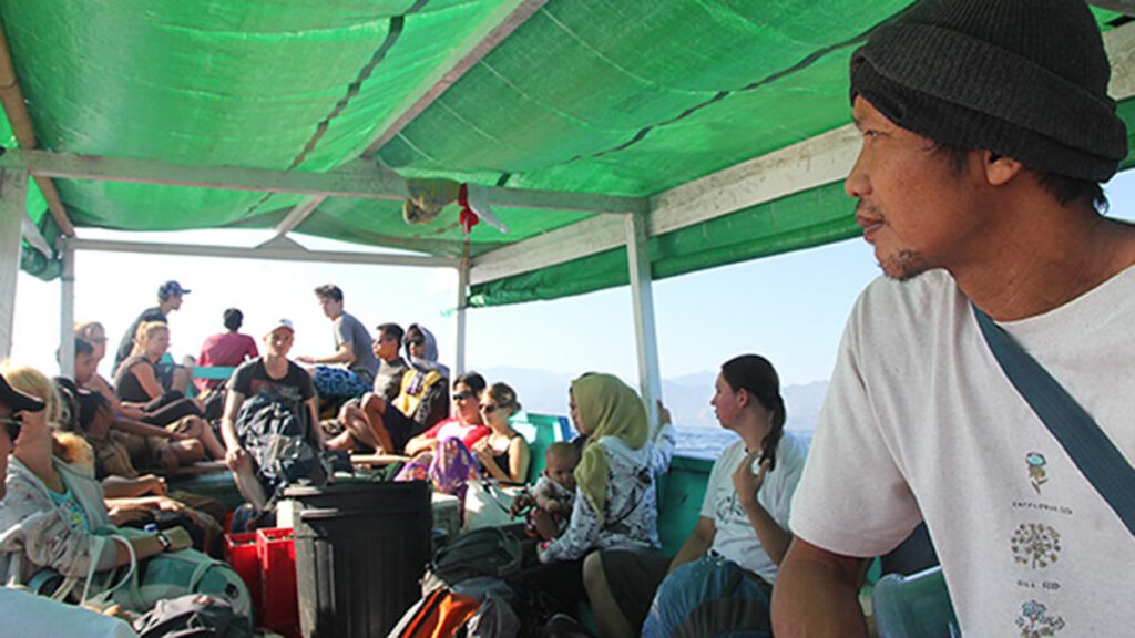 public boat van bangsal naar de gili eilanden