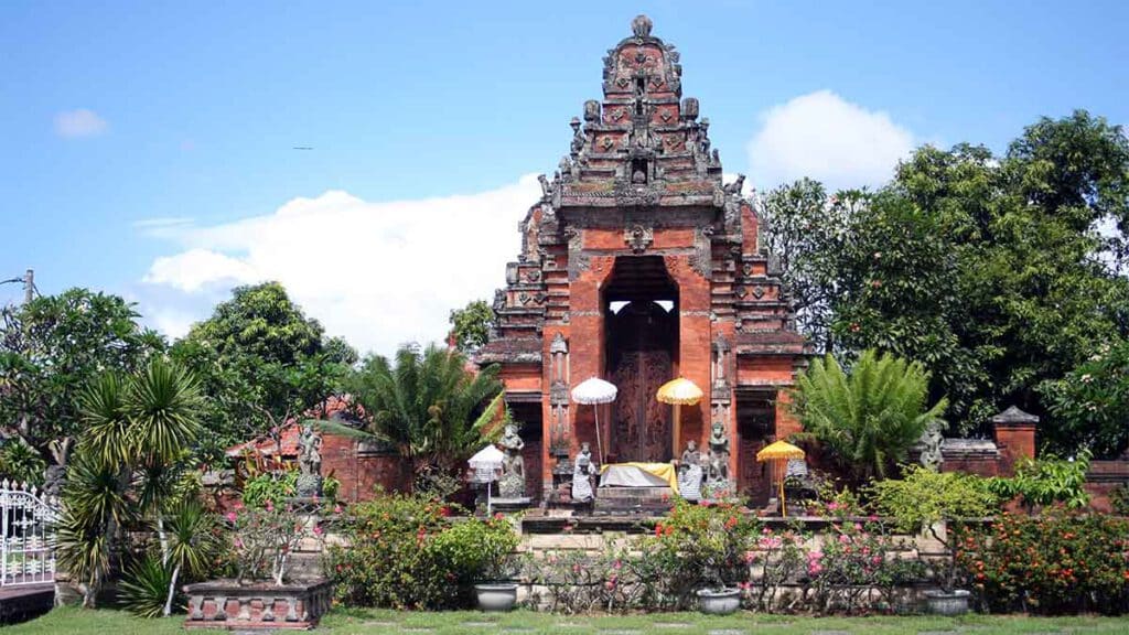 tempel in klungkung