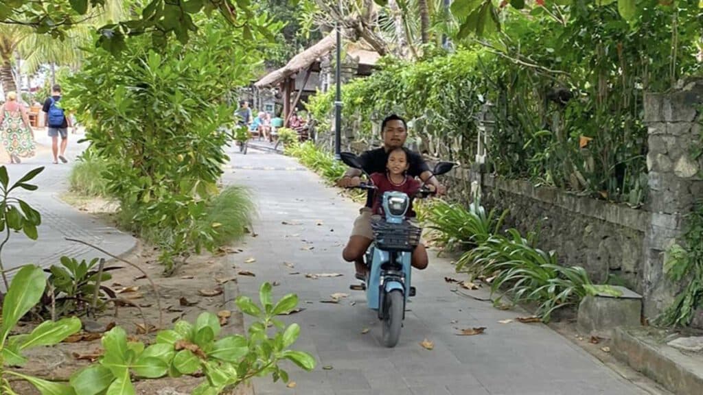 het foetspad in sanur