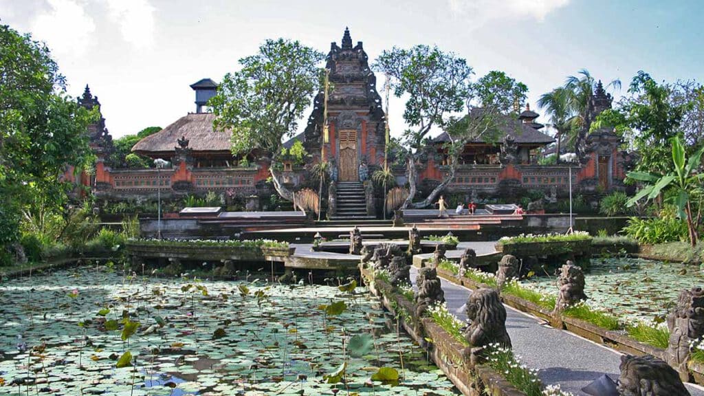 waterpaleis in ubud