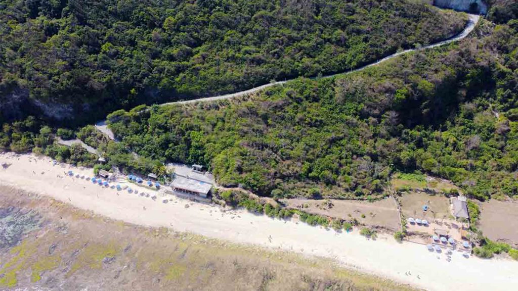 weg naar nyang nyang beach uluwatu